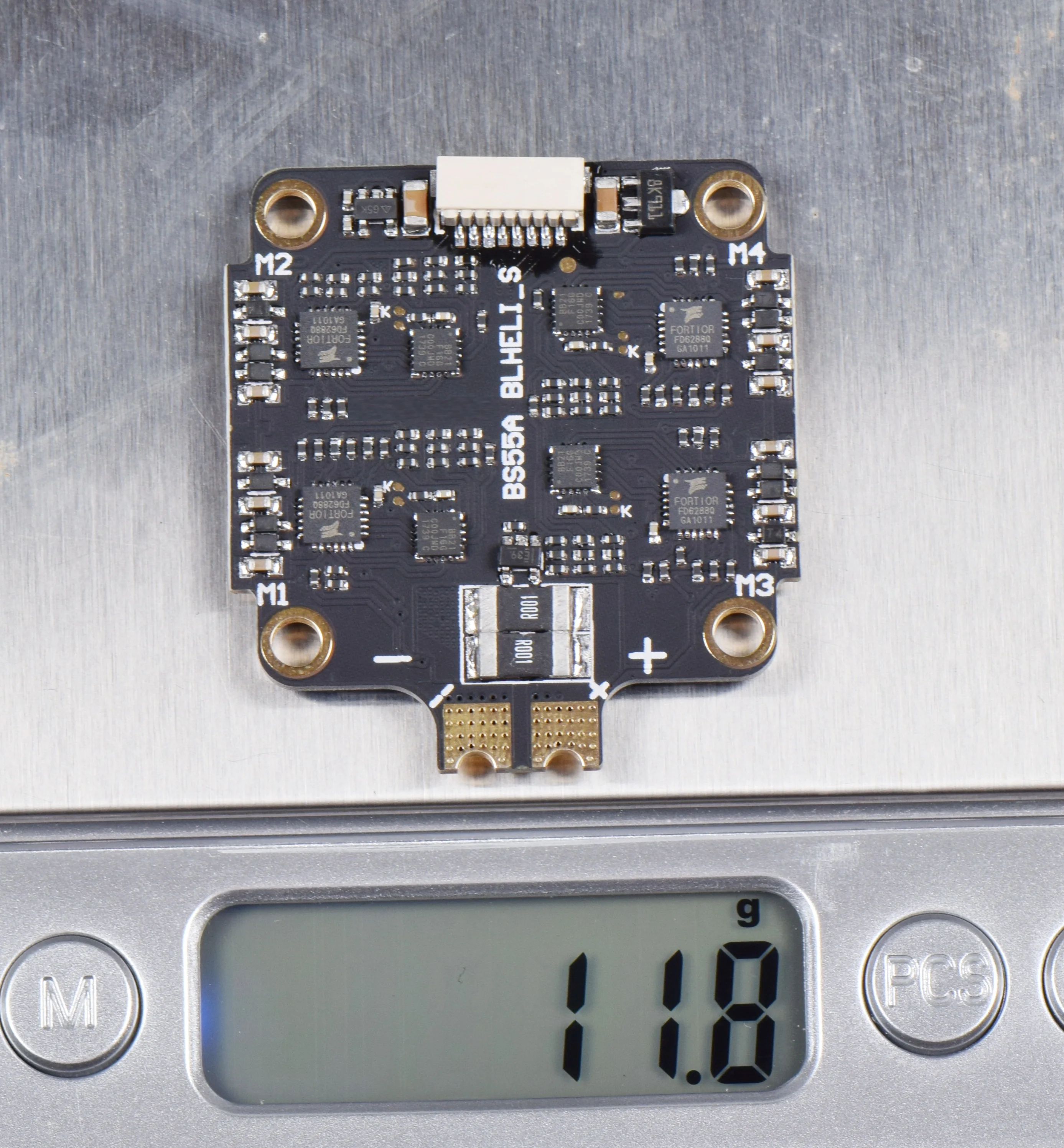 

New style BS-55A 2-6s 4 In 1 55A / 40A ESC BLHeli_S ESC Speed controller board Support Dshot150 Dshot300 Dshot600