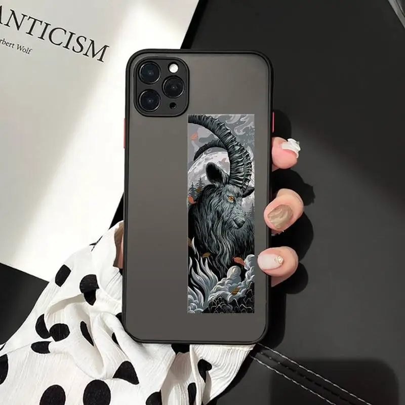 

Hard Chinese style Ferocious Beast dragon tiger Phone Case matte transparent For iphone 7 8 11 12 plus mini x xs xr pro max