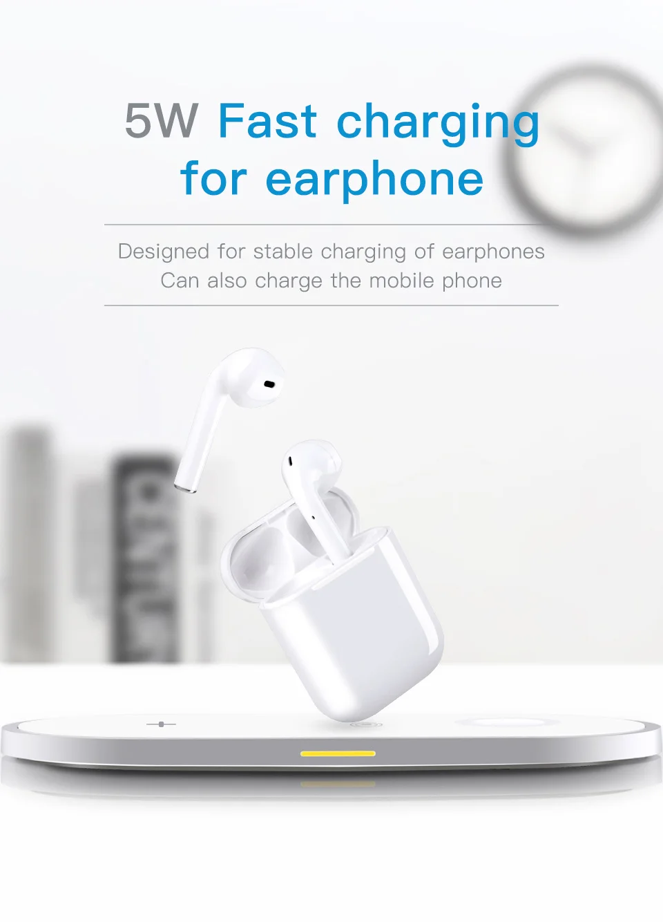 KUULAA 3 в 1 Qi Беспроводное зарядное устройство для Airpods Apple Watch 4 3 2 1 iWatch быстрая Беспроводная зарядная площадка для iPhone 11 Pro Xs Max X
