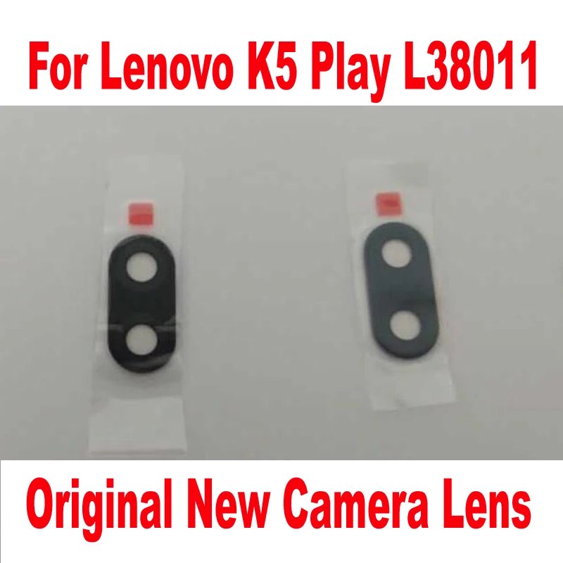 Оригинальный новый стеклянный чехол для задней камеры Lenovo K5 Play L38011 большой