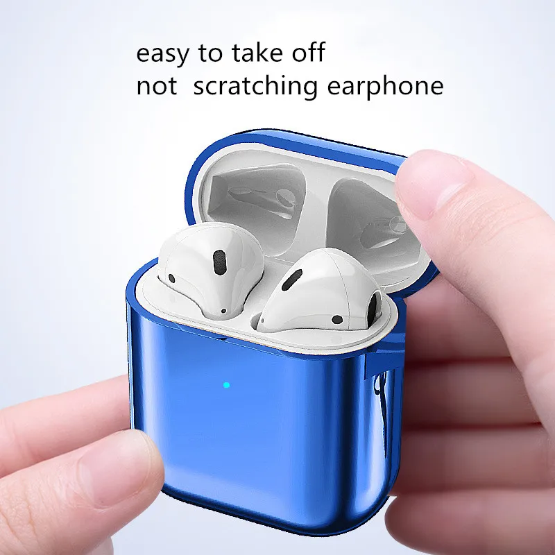 Чехол s для Airpods 2nd роскошный защитный чехол для наушников для Apple airpods2 Air pods 2 с крючком