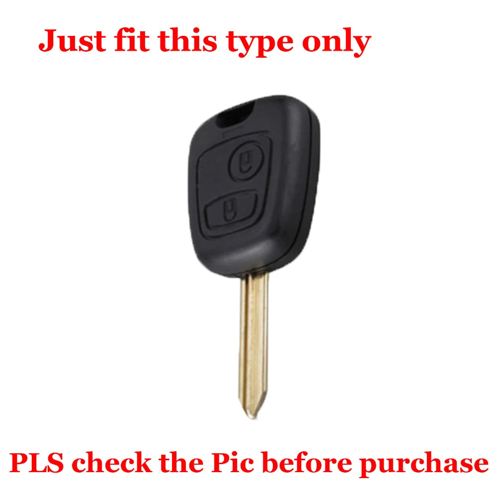Автомобильный ключ чехол КРЫШКА ДЛЯ Peugeot 206 307 207 408 107 407 306 406 607 Citroen C2 C3 C4 C5 Иран Saxo