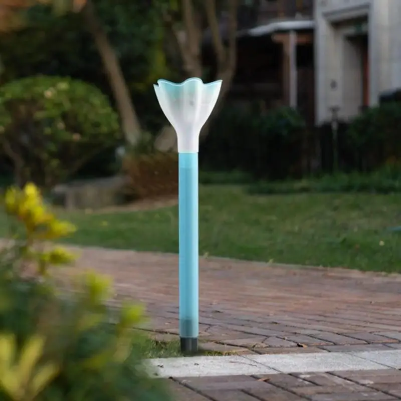 Солнечный светодиодный водонепроницаемый IP65 лужайка цветок лампа наушник