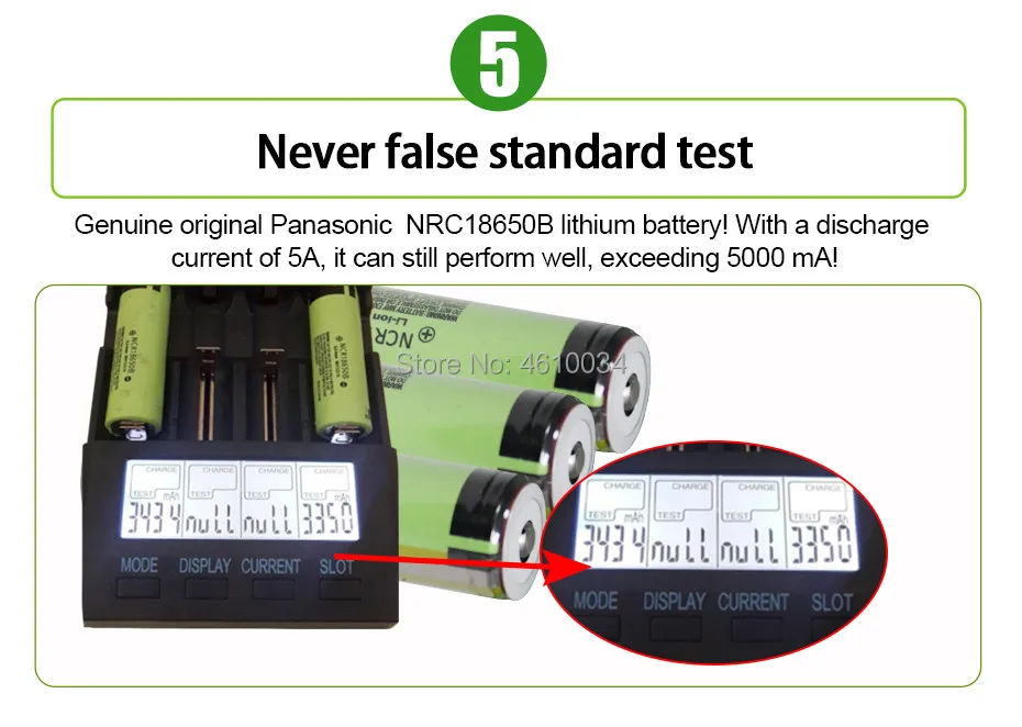 1 шт. Panasonic100 % оригинальный новый 3 7 в 18650 3400 мАч литиевая аккумуляторная батарея