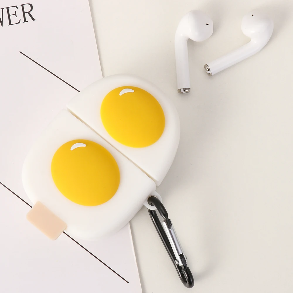 Новый уникальный 3D имитация банана двойное яйцо желток силиконовый защитный