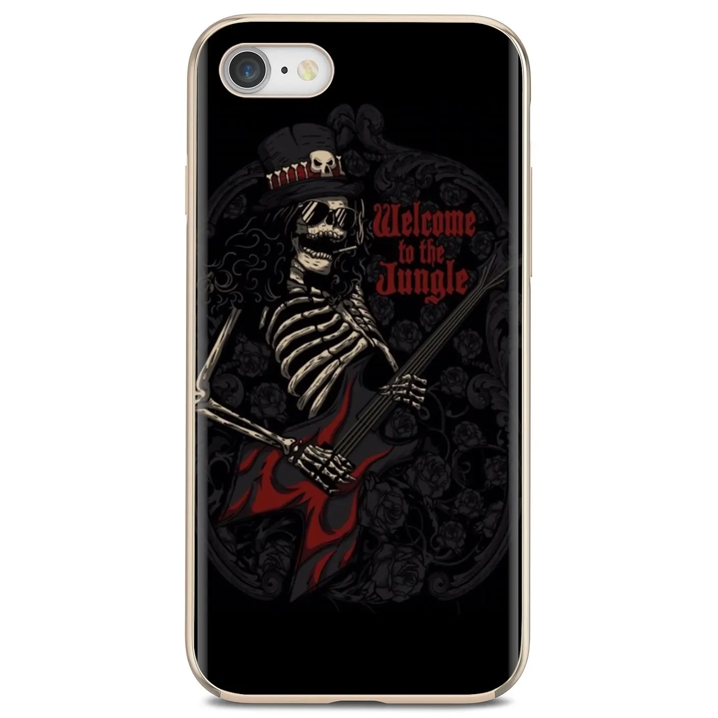 Силиконовый чехол guns n roses для Samsung Galaxy A10 A30 A40 A50 A60 A70 S6 Active Note 10 Plus Edge M30|Бамперы| |