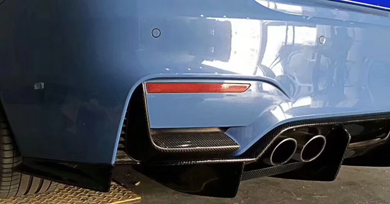 Задний бампер из углеродного волокна спойлер декоративные части для BMW F80 M3 F82