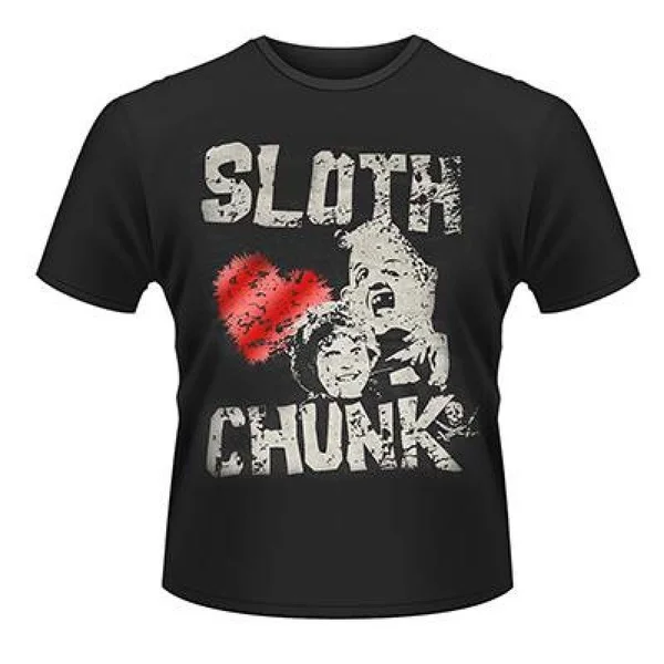 

The Goonies Sloth Loves Chunk 80s Officially Licensed Various Men's T-Shirt