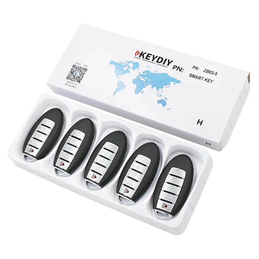 5 шт./лот KEYDIY кнопок Универсальный KD умный ключ ZB03 Автомобильный Удаленная Замена