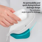 12 шт. Дельфин Форма жидкого мыла или ополаскивателя для дренаж для мыла держатель ванная душевая кабина хранение поднос плиты Пластик полка для мыла для душа ванных принадлежностей гаджеты