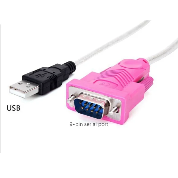 9-контактный серийный кабель-адаптер USB для IOS DB9 компонент vga 140 см с гнездовым