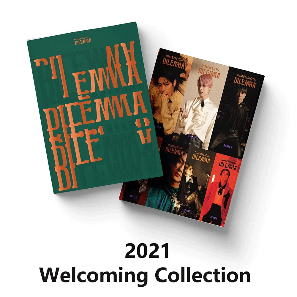 

Kpop ENHYPEN Album DILEMMA Poster Photo Print Picture Album Books Korean Fashion Cute Boys Girls Wholesale