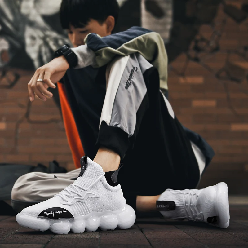 

Casual Shoes for Men Sneakers Brand Comfortab Breathable Air-mesh Trainers Zapatillas Tenis De Mujer De Moda 2020 Mens Shoes 45