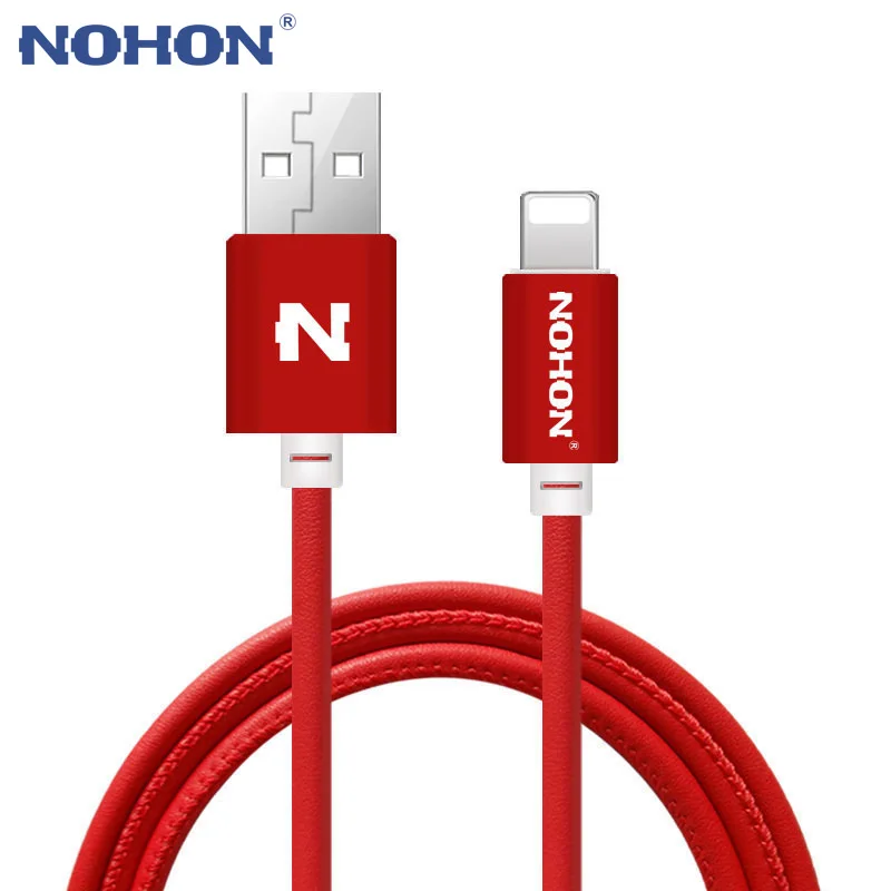 NOHON 8 контактный USB кабель для быстрой зарядки Apple iPhone 7 6 Plus 5 5S 5C iPad iPod iOS 9 10 usb и