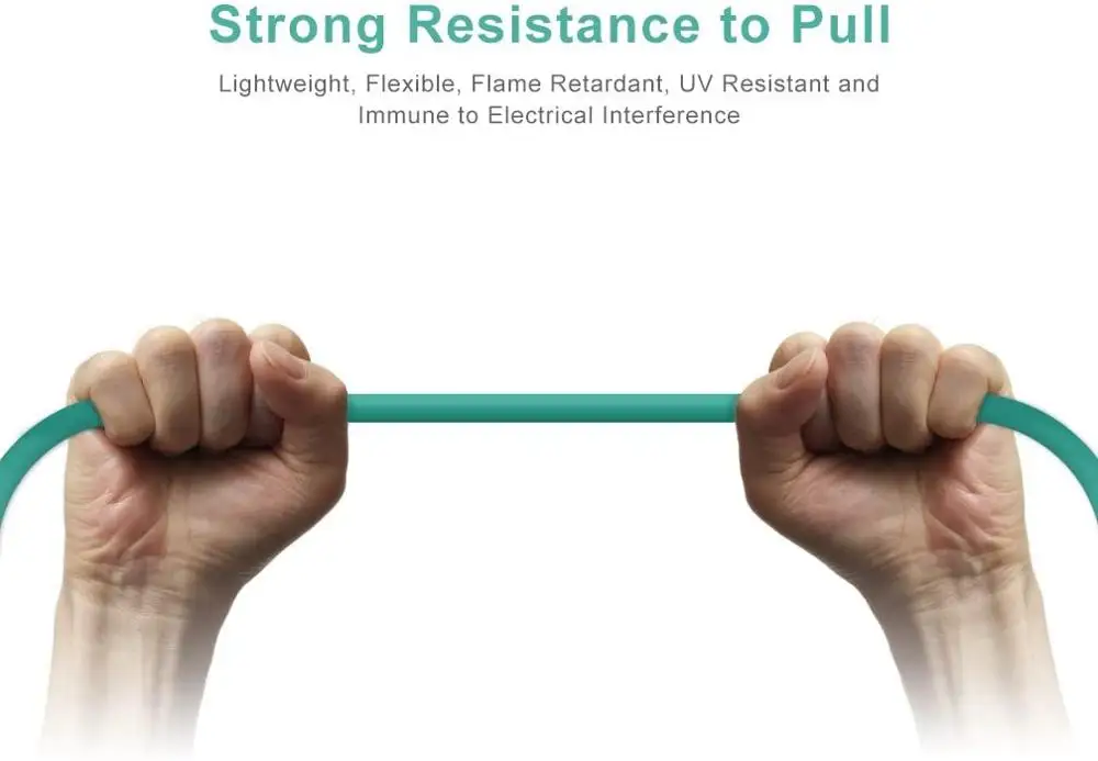 Fiber Patch Cable - LC to LC OM3 10Gb/Gigabit Multi-Mode Jumper Duplex 50/125 LSZH Fiber Optic Cord 1-Meter(3.3ft, 10-Pack)