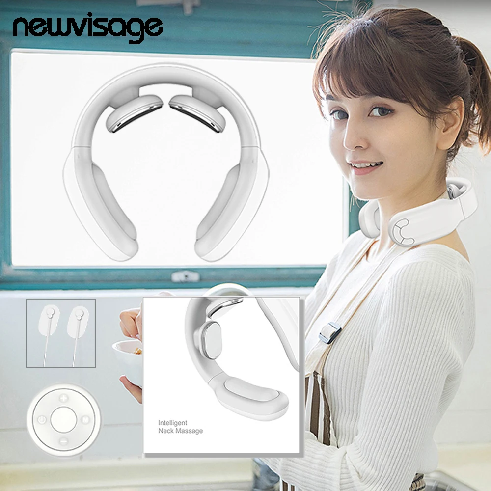 

EMS Neck Massager Health Care Electric Neck Arm Leg Waist Massage Muscle Pain Relief Relaxation Cervical Vertebra Physiotherapy