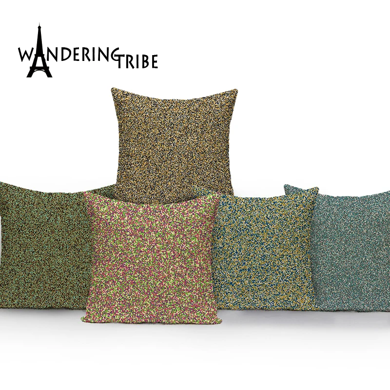 

Decorative Cushion Cover Home Pillow Case Decor Cushion Cover Cushion Cover Sofa Pillow Cover Retro Linen Square Funda Cojin