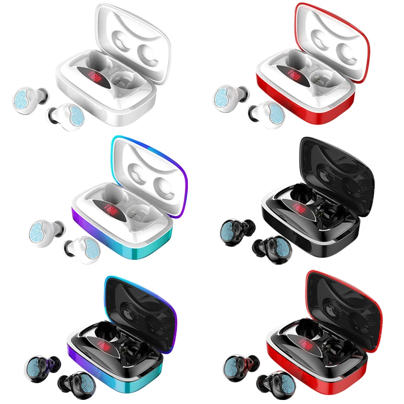 Bluetooth наушники TWS V5.0 с сенсорным управлением бинауральные aptx без потерь