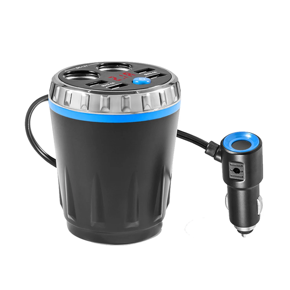 Умное зарядное устройство с 4 USB портами 5 В 2 1 А|Зажигалка| |