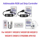 Светодиодный Bluetooth Wi-Fi контроллер для Ws2812b, модифицируемая Светодиодная лента Magic Home, SP107E, WS2811, WS2812B, WS2813