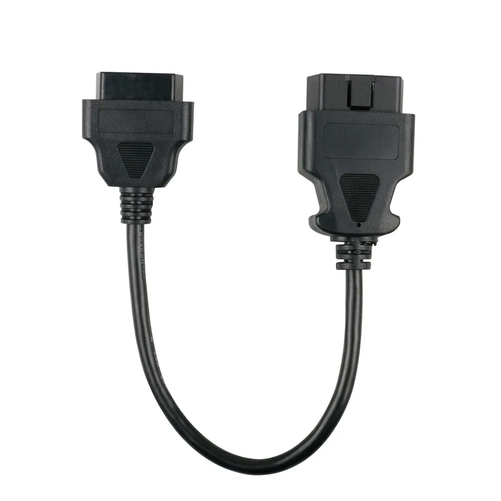 Удлинительный кабель OBD2 с 16 контактами коннектор 30 см гнездовым на штырьков