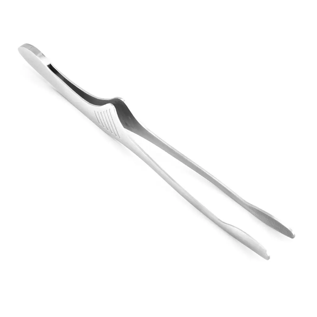 Stainless Steel Japanese Barbecue Clip Korean Food Steak Professional Portable Hot | Дом и сад