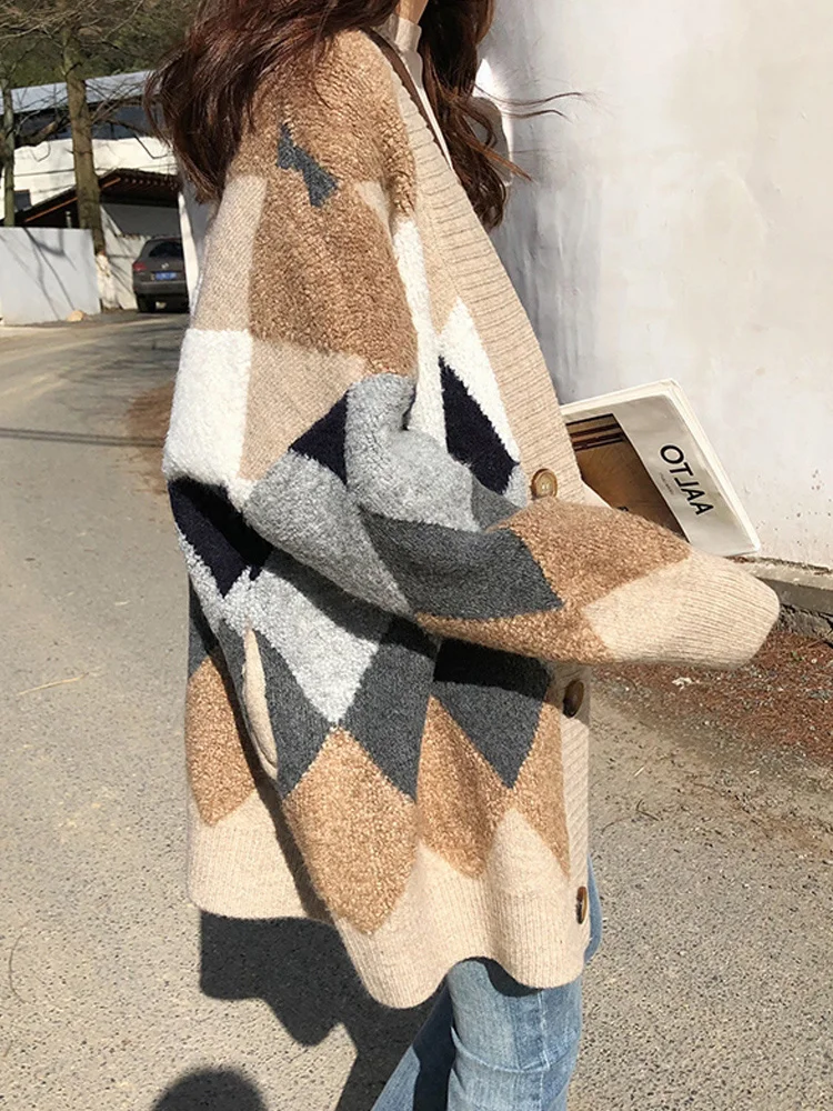 

Свитер женский осенний трикотажный, теплый, однотонный