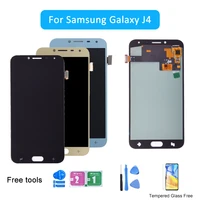 super amoled for samsung galaxy j4 j400 j400f j400gds sm j400f lcd display with touch screen digitizer assembly