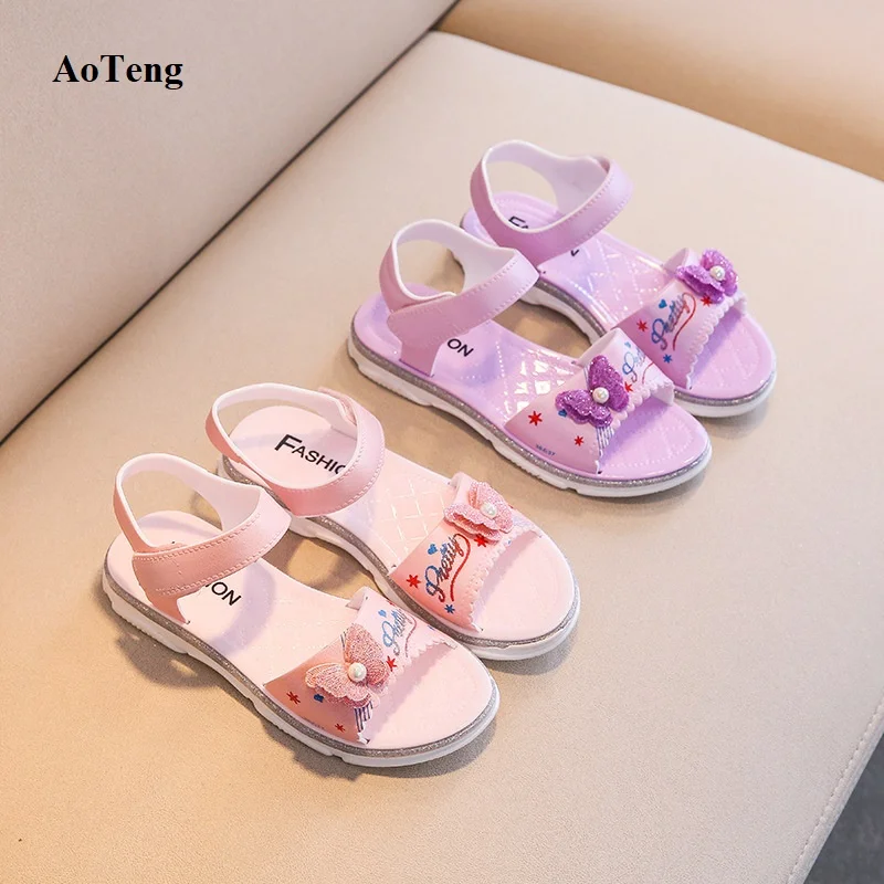 

Summer New Children Sandals Fashion Girls Shoes For Girls Flat Beach Kids Sandals Casual Comfortable Breathable Kids Shoes