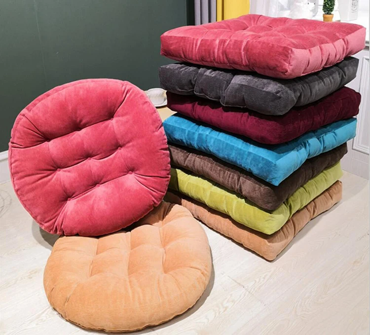 Зимние Softe Подушка Анти-скользящие отделанные стул подушки сиденья для Sofe