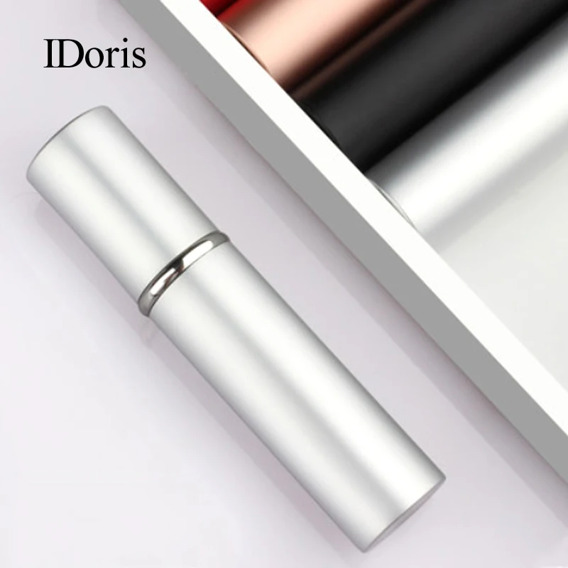 

IDoris perfume vaporizers 5ml Perfume Bottle Mini Metal Sprayer Refillable Aluminum Perfume Atomizer Travel Size