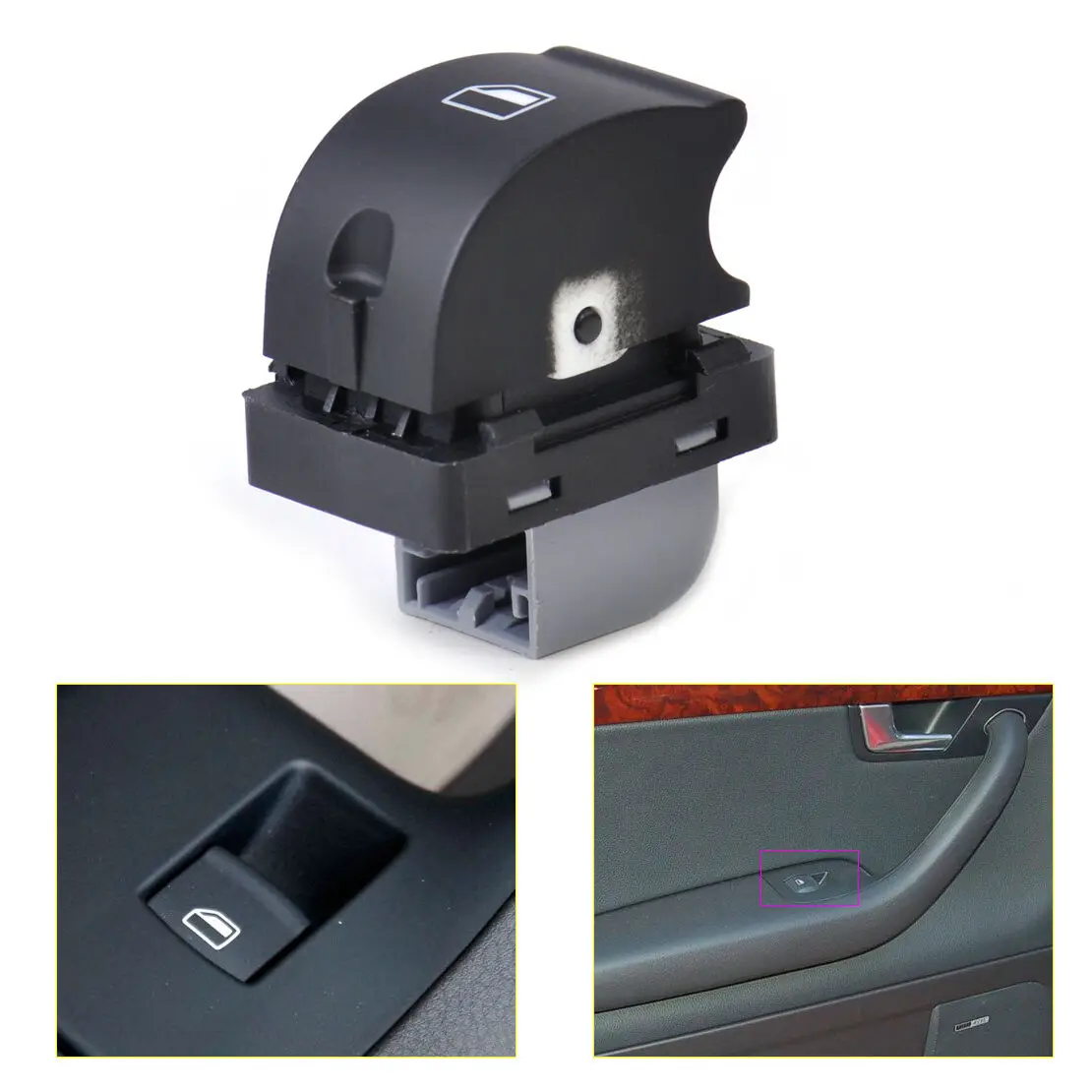 Для Audi A4 R8 S4 TT TTS RS4 2005 2006 2007 2008 2009 2010 2011 2012 Электрический переключатель окна