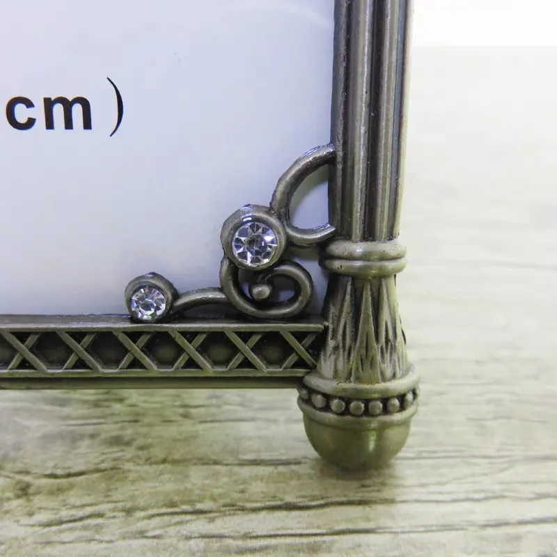 6 дюймов классический жемчуг слон фоторамка Европейский ретро металл гостиная