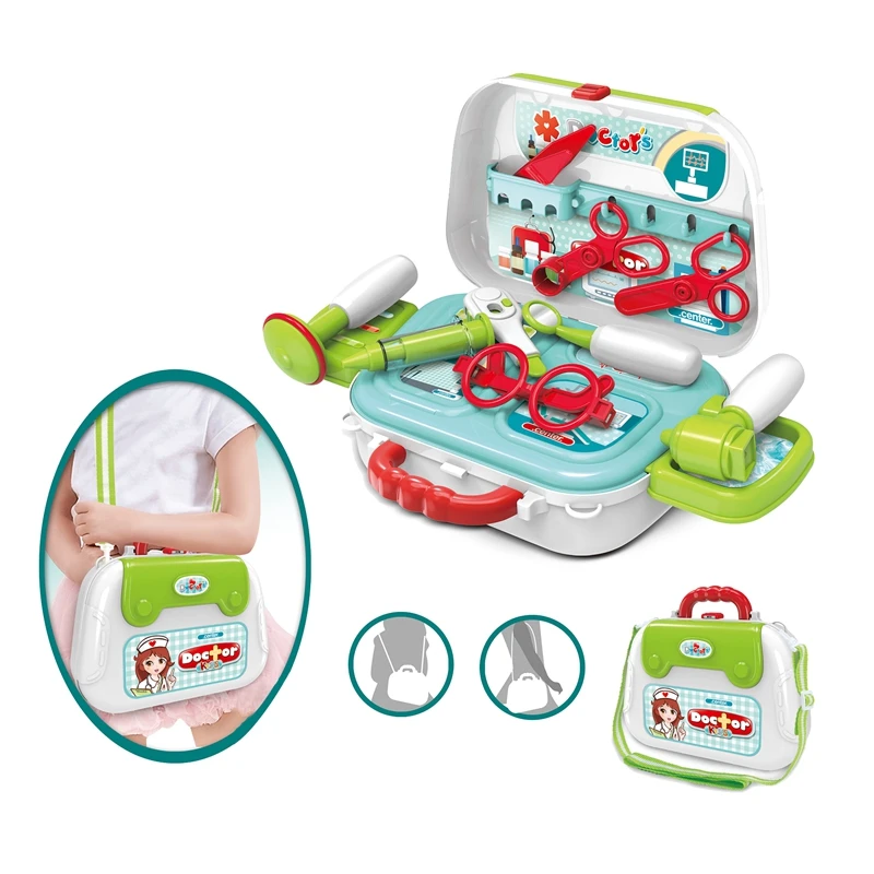 

Kids Set Toys Playset Pretend Play Role Play Kits Toy with Storage Box Boys Girls Toddler Birthday Gift
