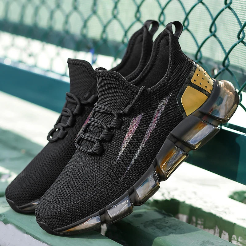 

2021 fashion men's sports casual shoes spring and summer breathable men's sports shoes lightweight walking shoes sports shoes tr