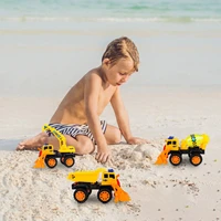 diy disassembly and assembly inertial engineering vehicle combined model fun for beach play sand water game play car