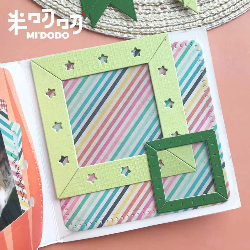 Металлическая фоторамка режущие штампы 2020 для скрапбукинга сделай сам