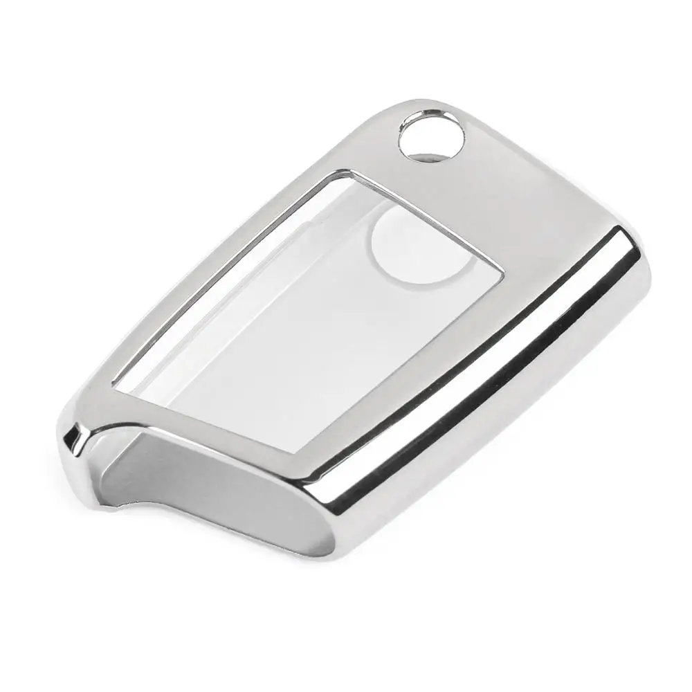 Автомобильный мягкий ТПУ чехол с полным покрытием для ключа дистанционного