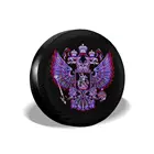 Российский Орел чехол для запасных шин, водонепроницаемый и Пыленепроницаемый Чехол для различных транспортных средств, 14 дюймов, 15 дюймов, 16 дюймов, 17 дюймов