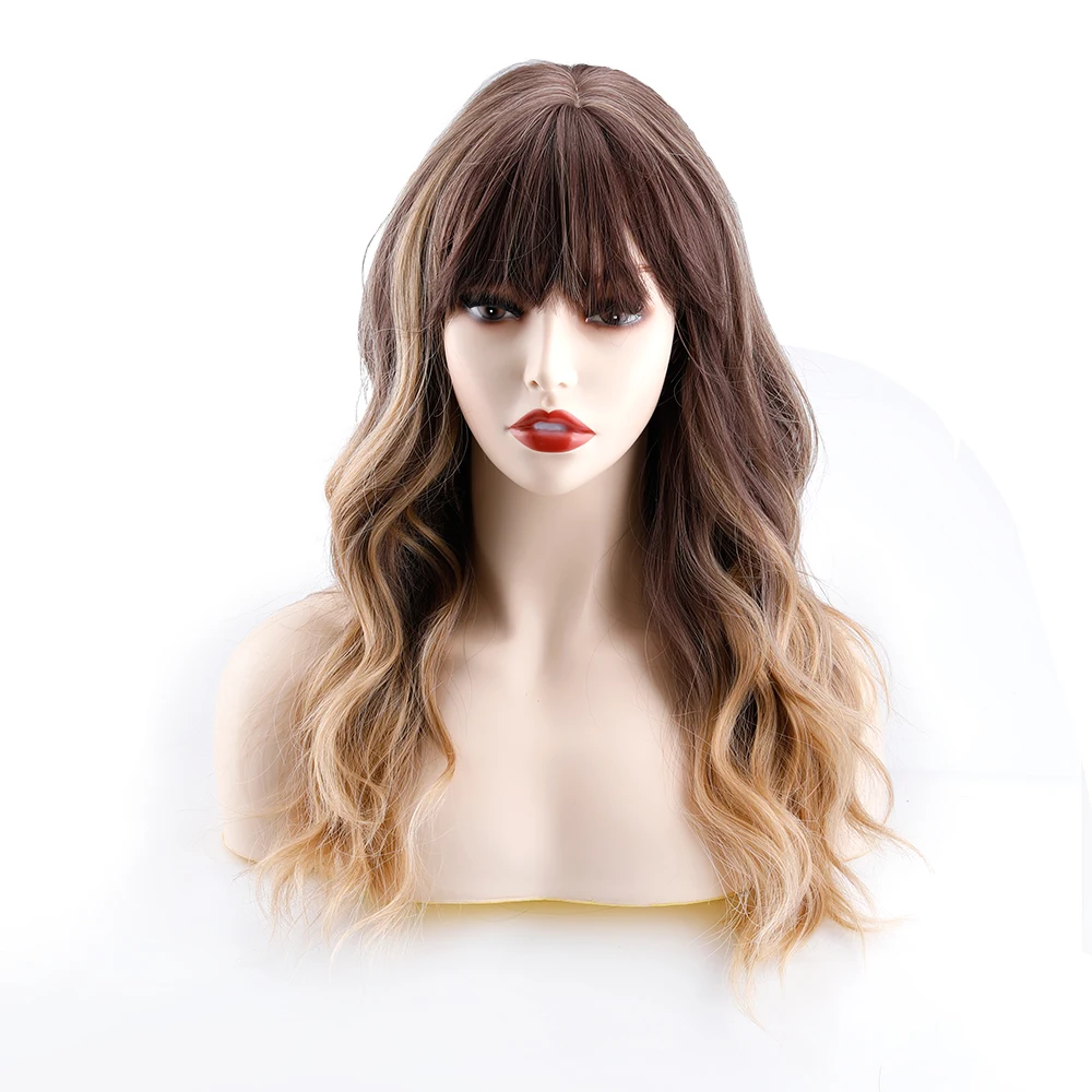 

Synthetic Wigs for Black Women Wig with Bangs Cosplay Wigs for Women