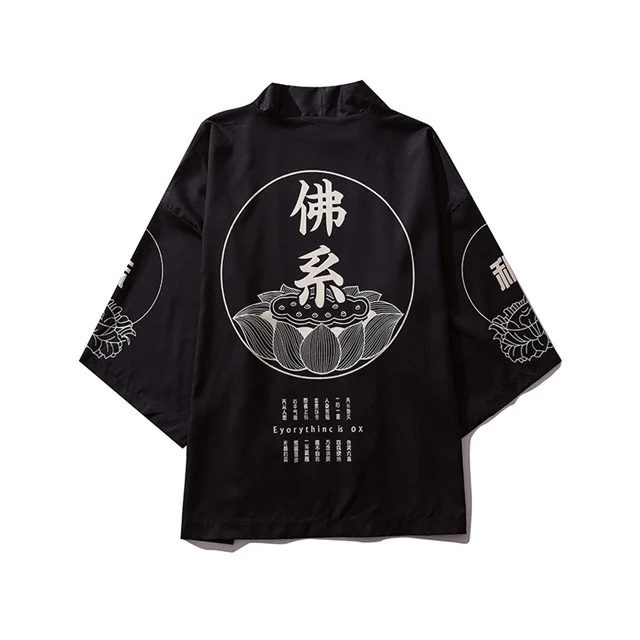 style G Японские кимоно для мужчин кардиган рубашка блузка юката мужчин haori obi одежда самураев мужской кимоно кардиган - Цвет: style G
