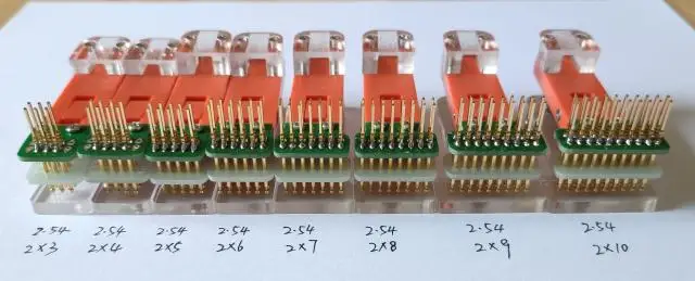 Сжигание зажим для крепления PCB отладки скачать 2 54 мм двухрядный STLINK STM8 AVR 430 |