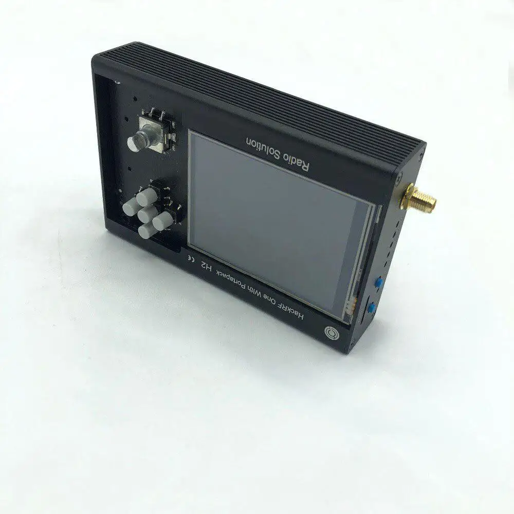 Металлический Чехол черный алюминиевый корпус чехол для PORTAPACK H2 / HACKRF ONE SDR