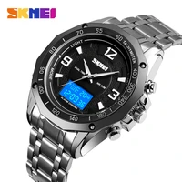 new skmei fashion sport watch men digital quartz wristwatches dual display watches waterproof luminous 2 time relogio masculino