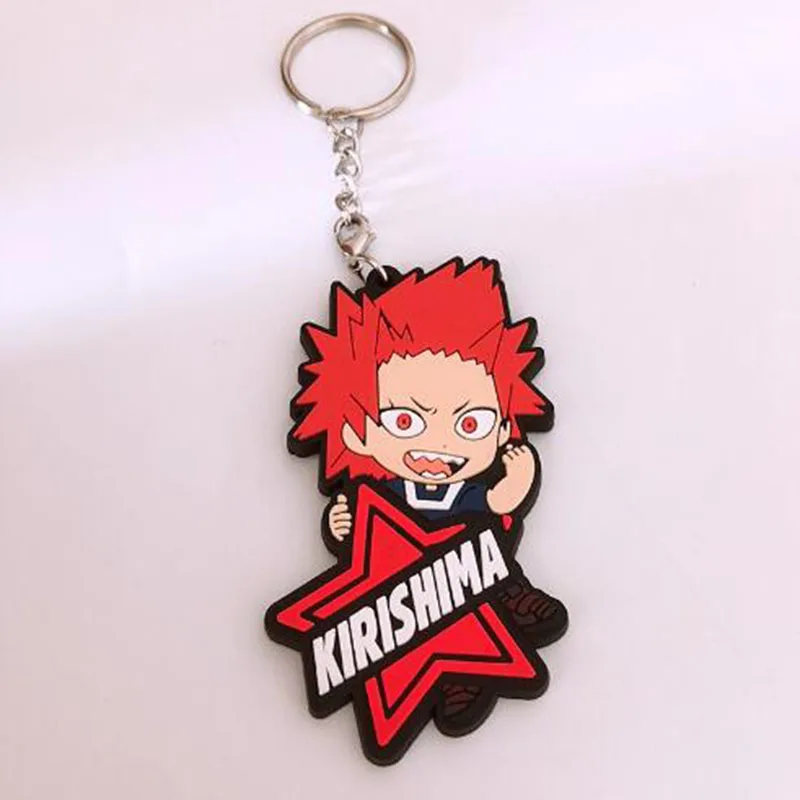 Аниме брелок Boku No Hero Academy Bakugou, брелки, подвески с принтом Llaveros - Цвет: 2