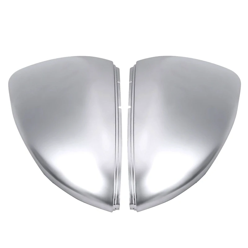 1 пара матовых хромированных защитных чехлов для зеркала заднего вида Golf 7 Gti