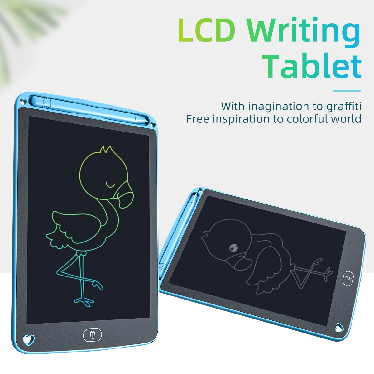 

12 Inch Lcd Writing Tablet Drawing Doodle Writing Board Digital Locking One-Click Delete Handwriting Big Pad Adults Kids Gift