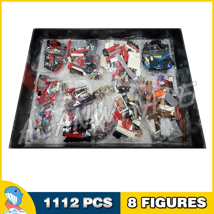 1112 шт Золотой ниндзя обитель Кружитцу Чай номер тренировочная станция 11165 модель