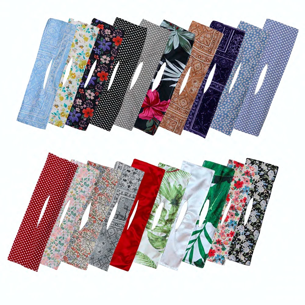 

Buy 2 Get 3 Free FeeonDeft Bun Fashion Headband Women's Summer Knotted Metal Wire Headband Printed Hairpin Knitter DIY