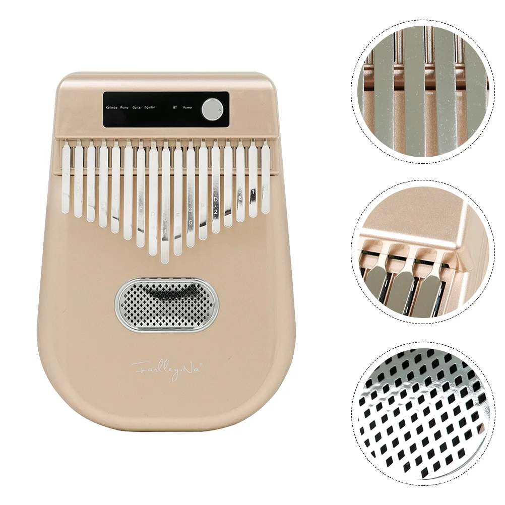 

Kalimba 17 Keys Thumb Piano Creative Kalimba Mbira Bear Shape Finger Piano
